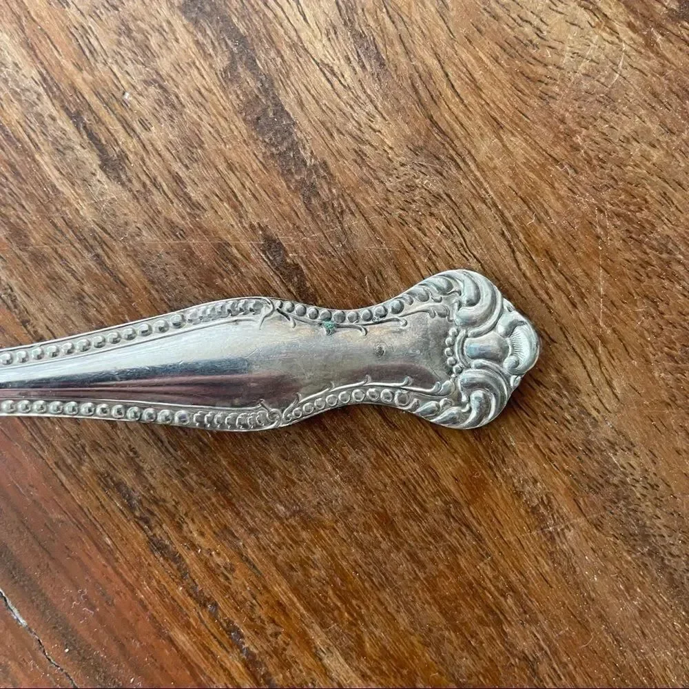 Silverplate Vintage “Extra Plate” Cold Meat Fork